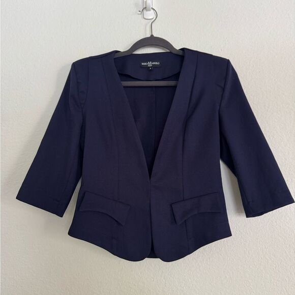 Jackets & Blazers - Navy Women's Blazer by Marc Angelo Size S